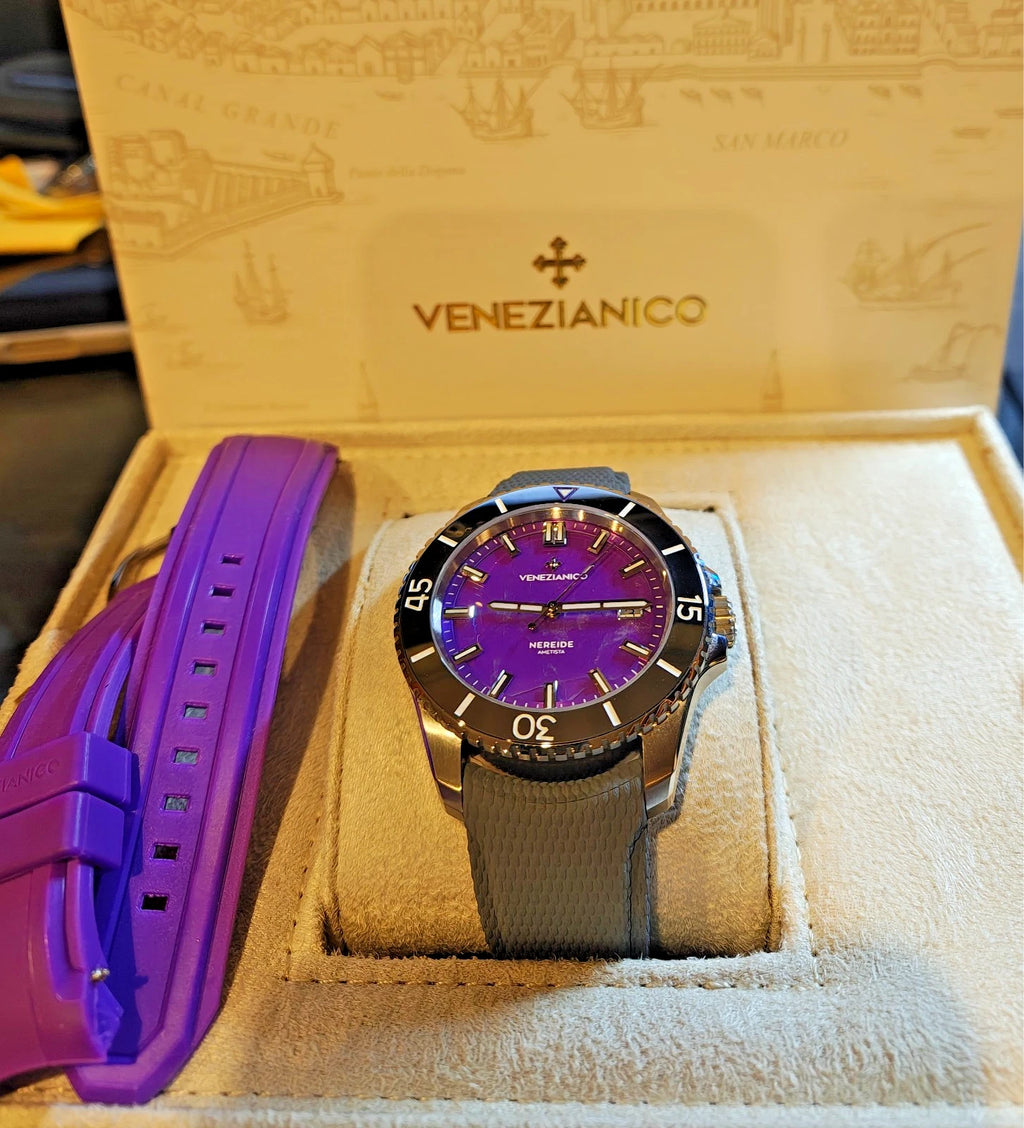 VENEZIANICO Nereide Ametista 4521545 Stone dial - extra strap