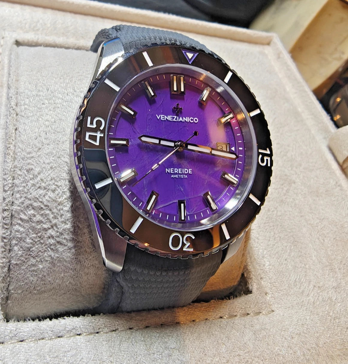 VENEZIANICO Nereide Ametista 4521545 Stone dial - extra strap