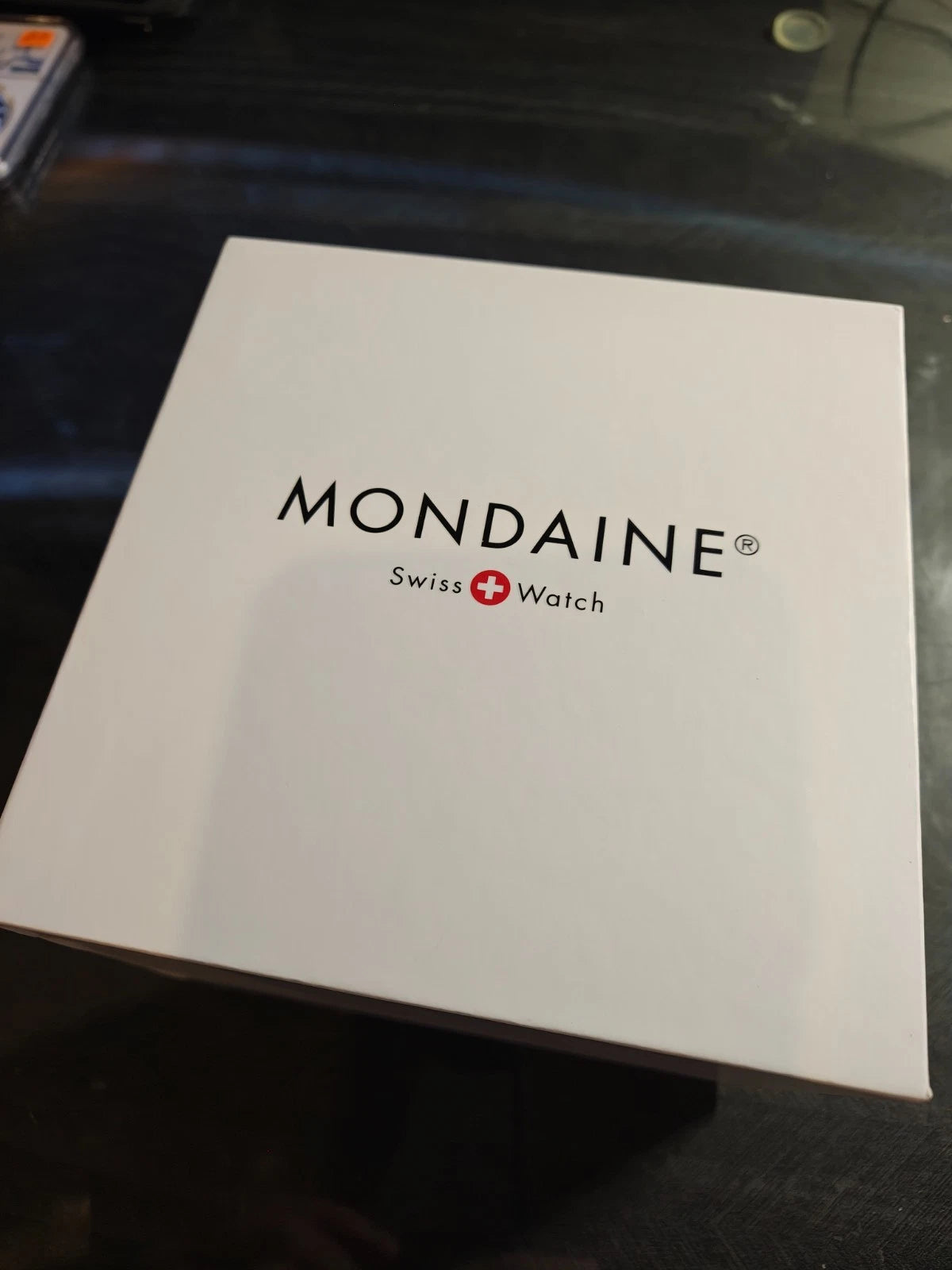 MONDAINE MEN'S MSL.41410.LBV.SET GRAND CUSHION WATCH