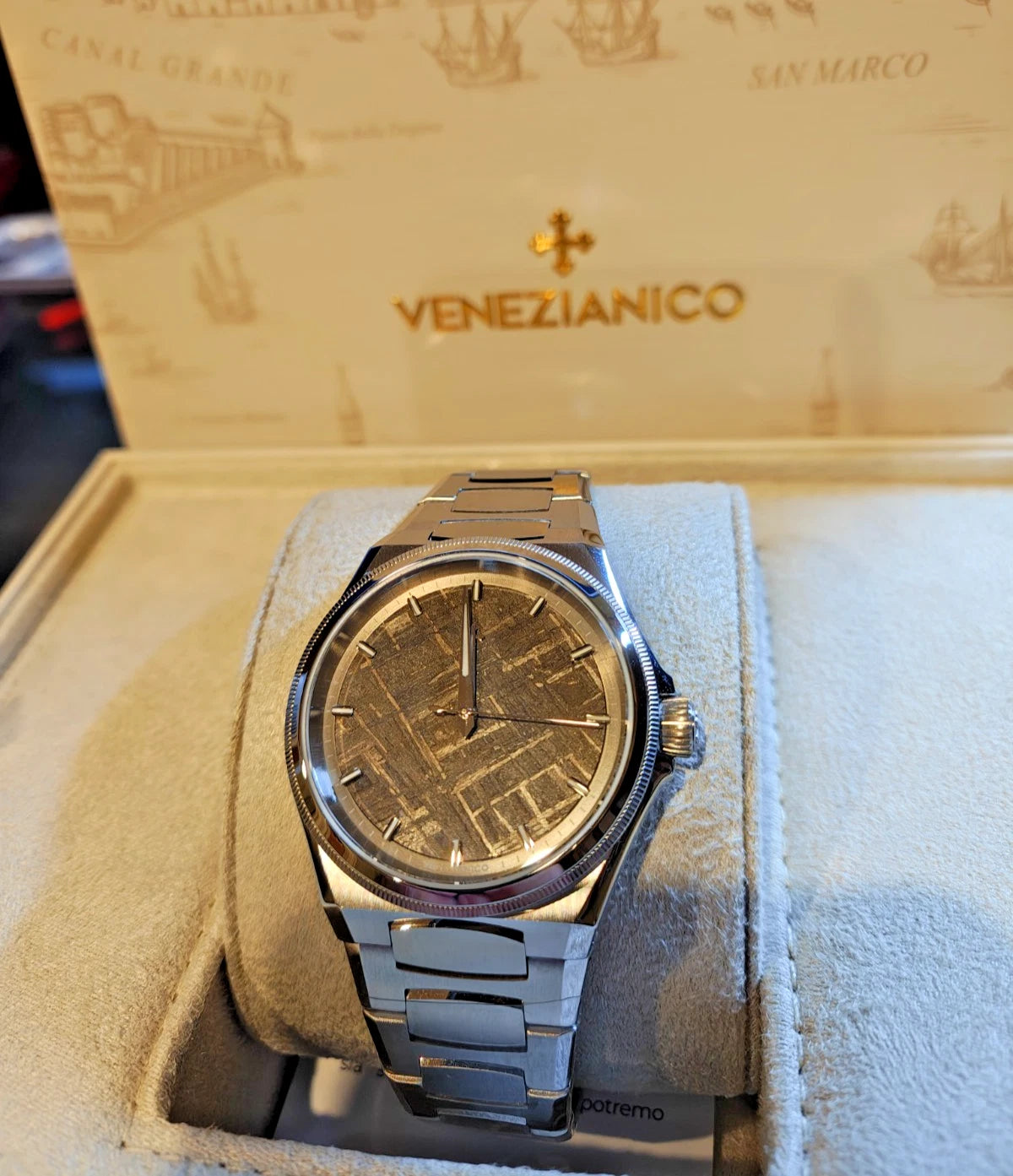Venezianico Arsenale Meteorite 6221560C Stainless Steel 40mm