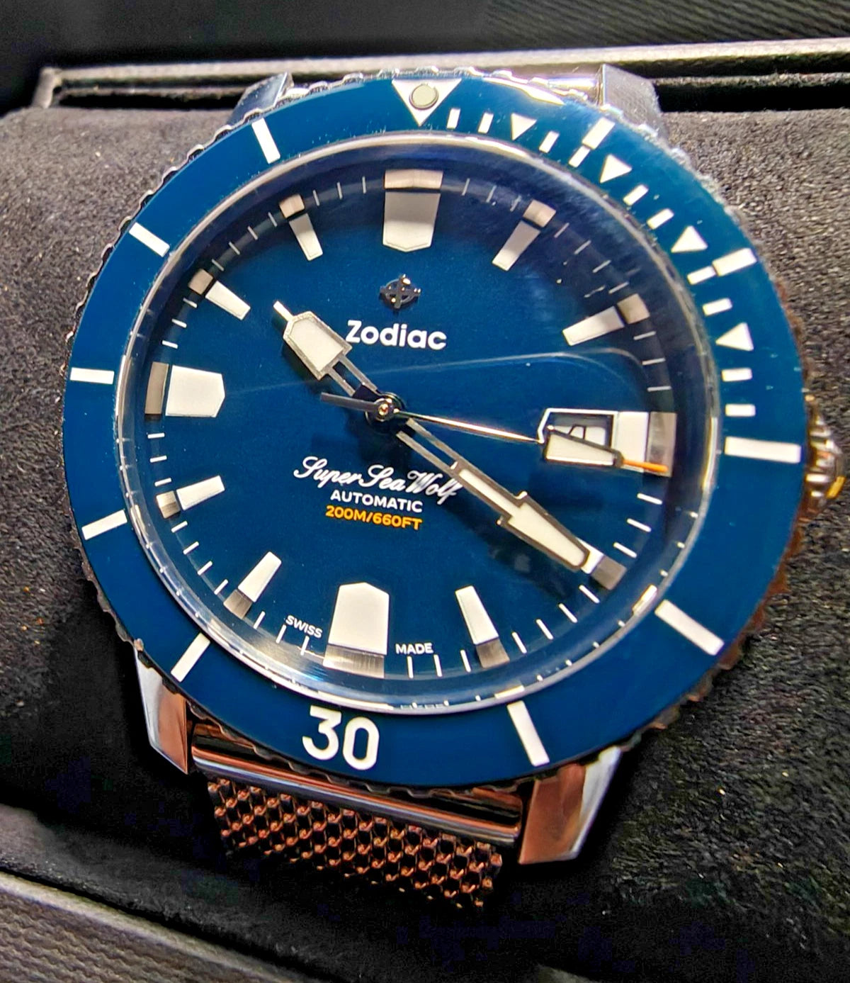 Zodiac Super Sea Wolf Compression Diver Ref: ZQ9320 40mm